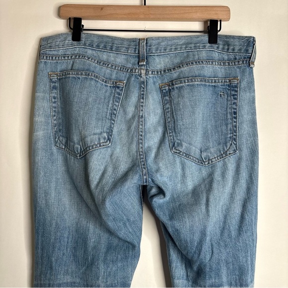 Rag & Bone Boyfriend Jean in Moss with Holes size 27 - Picture 5 of 12
